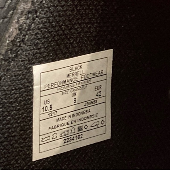 MERRELL Sz 10.5 Encore Kassie Slip On Rubber Sole Elastic Shank Rounded Toe Shoe - Picture 11 of 13